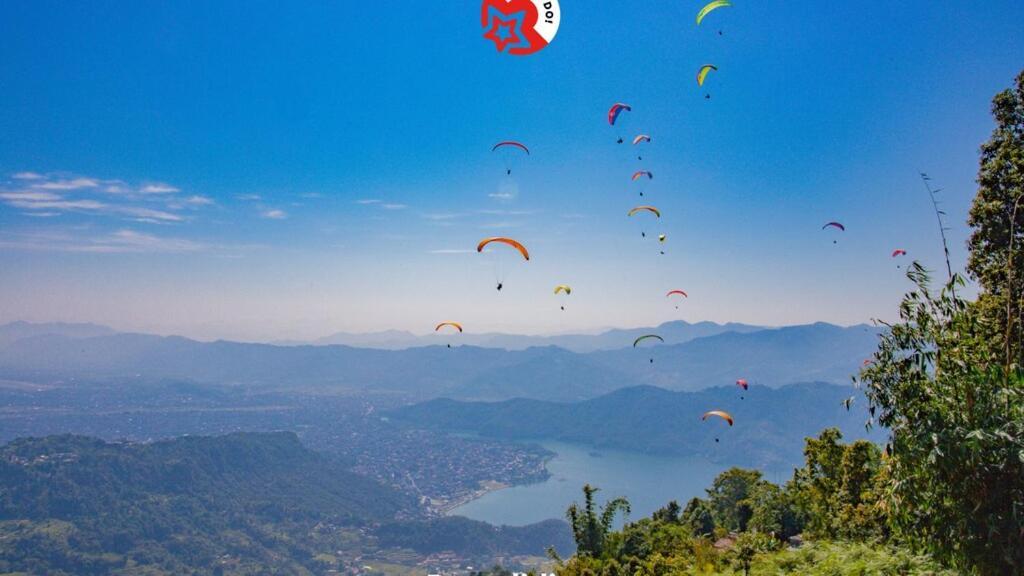 Dream Inn Pokhara Bagian luar foto